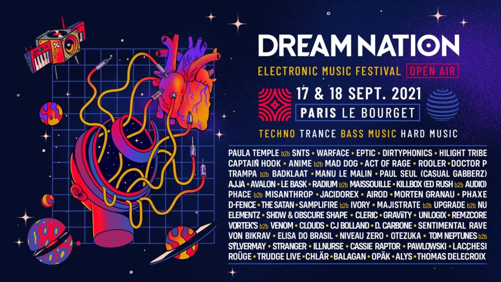 Programmation complète du Dream Nation Festival